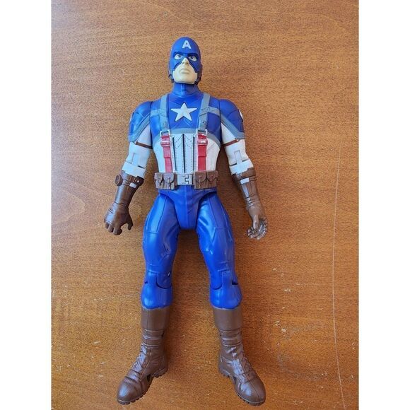 Hasbro Lot Of 4 Action Figure Wolverine Capitan American Joker - Picture 9 of 10